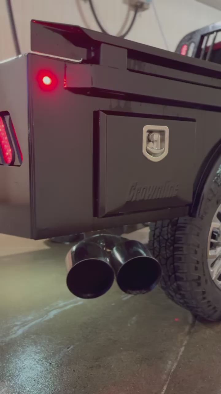 4” Inlet Diesel Dual Exhaust Tips
